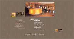 Desktop Screenshot of carrecoiffure.be